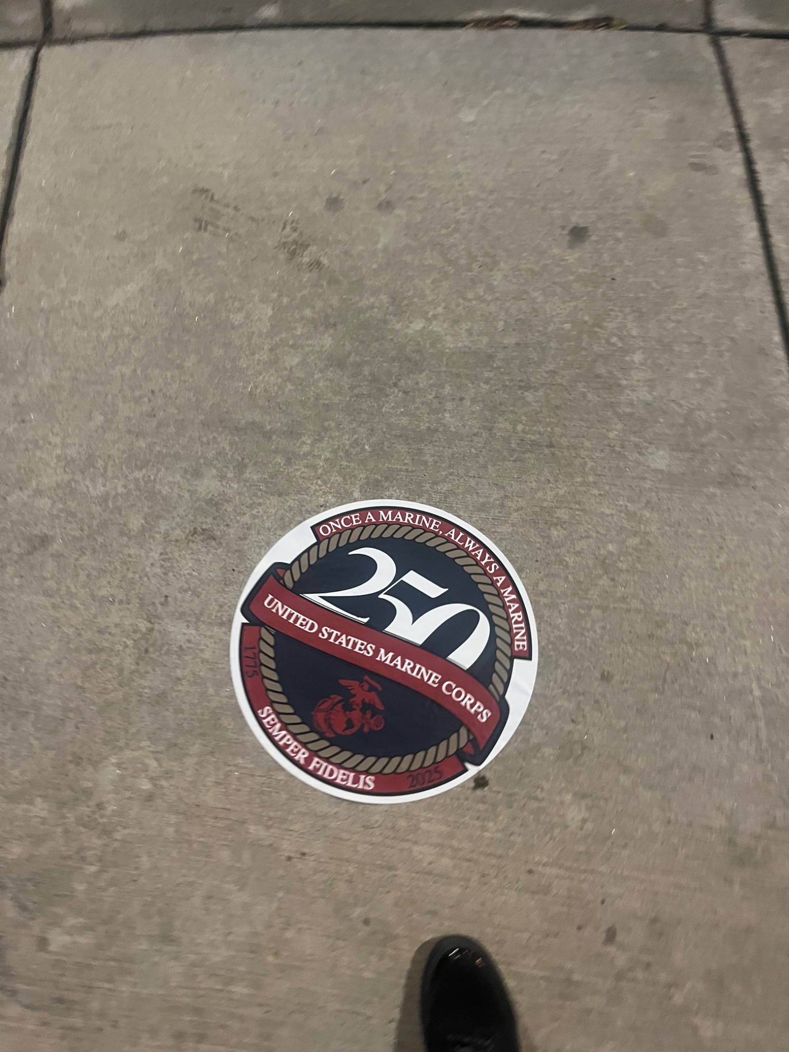 Street sticker campaign detail